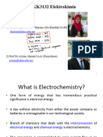 Lecture 1 Elektrokimia