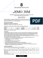 DIMO 30M - Prehardened CrMnMo-alloyed Steel in Mold Quality For The Construction of Plastic Molds