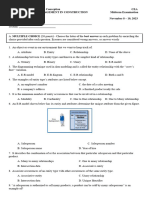 Midterm Exam Data Base