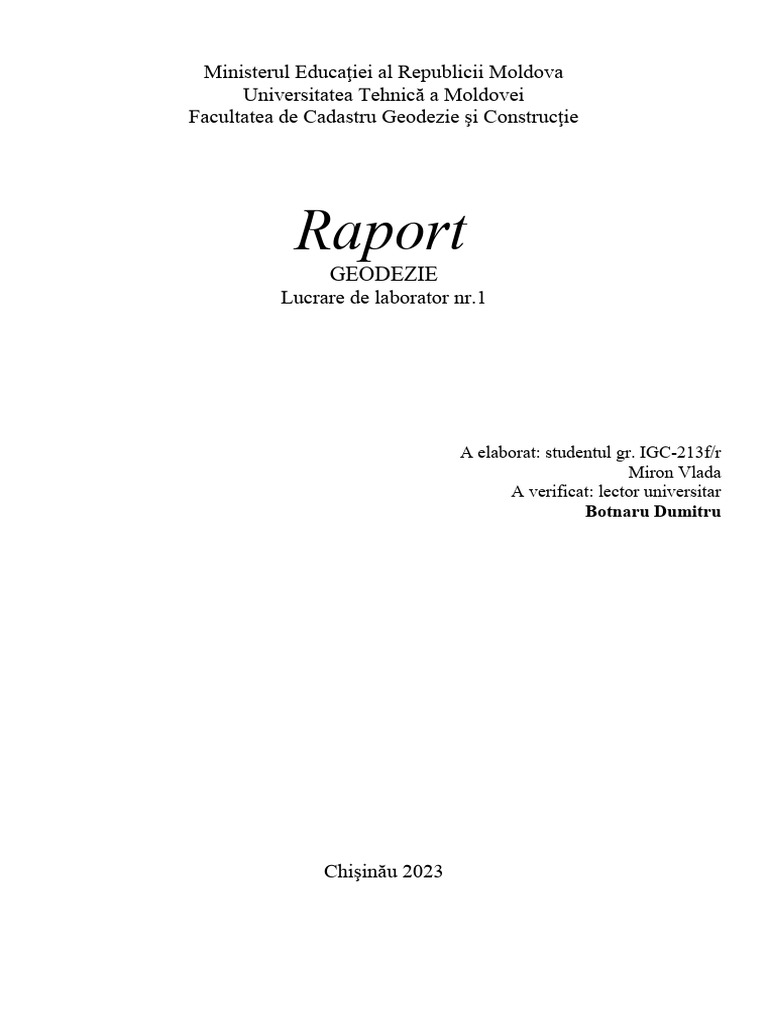 Laboraror 1 | PDF