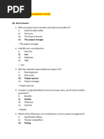 Project Management Notes-1