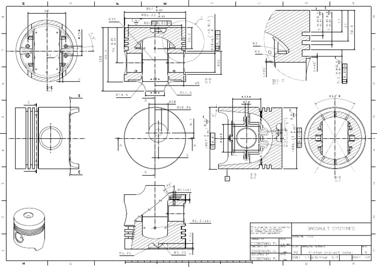 Piston Proiect | PDF