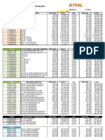 Lista de Precios de Maquinas 1-1-24