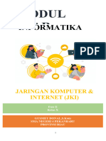 Modul Ajar - Jaringan Komputer Dan Internet - Informatika X - Gusmet Donal