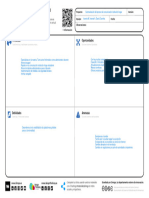 Plantilla Matriz Foda Dafo Design Thinking en Espanol 1