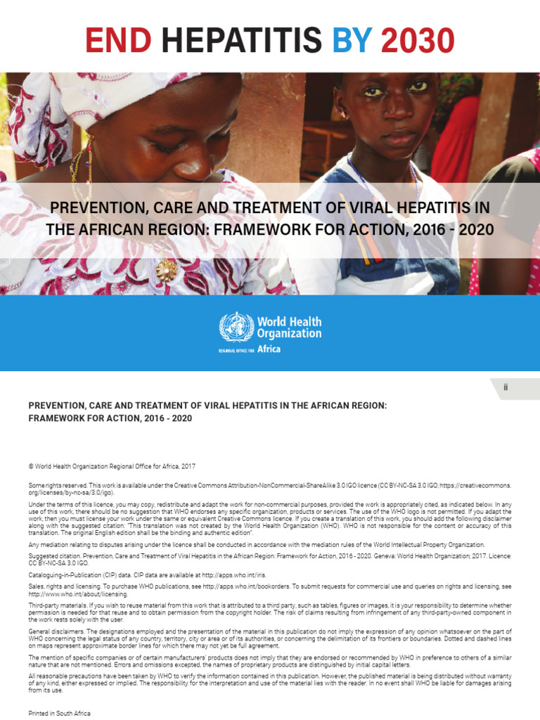 HEPATITIS in Africa WHO African Region 2016-2020 FINAL 29 Nov - FA ...