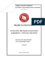 Group 2 Trade Facilitation Midterm Report