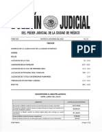 Boletín Judicial de 21 de Marzo de 2023