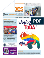 Edición 580 Segundo Aniversario - Red Noticias Ciudad Cojedes - Viernes 1° de Diciembre de 2023