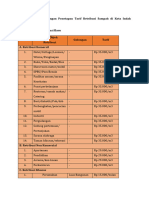 Kelompok 5 Perhitungan Proyeksi Potensi Dan Penentuan Tarif Retribusi Daerah