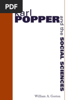 62133946 Karl Popper and the Social Sciences Suny Series in the Philosophy of the Social Sciences