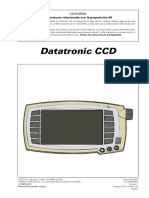 Manual Del Operador para El Datatronic 4 8600