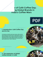 The Rise of Cafe Coffee Day Battling Global Brands in India's Coffee Wars
