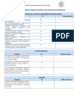 ? MT Lista de Cotejo para Evaluar El Programa Analítico