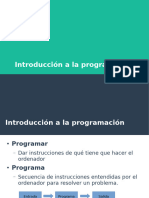 Introducción A La Programación