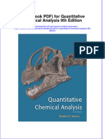 Instant download Etextbook PDF for Quantitative Chemical Analysis 9th Edition pdf FREE
