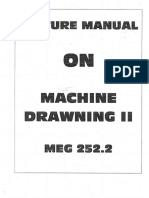 Machine Drawing II Meg 252