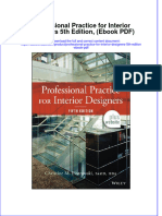 Instant Download Professional Practice For Interior Designers 5th Edition Ebook PDF PDF FREE