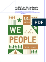 Instant Download Etextbook PDF For We The People Core Twelfth Edition 12th Edition PDF FREE