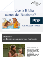 Clase Bautismo