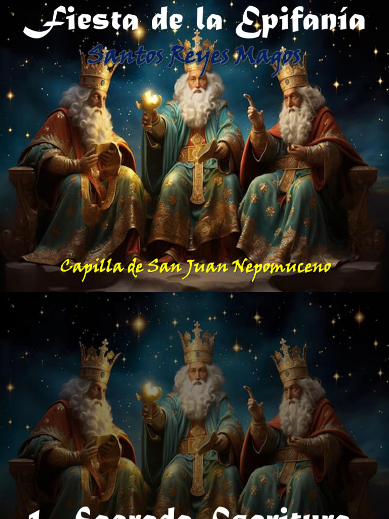 Catequesis Epifania 2024 Descargar Gratis Pdf Reyes Magos Incienso