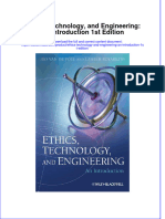 Instant Download Ethics Technology and Engineering An Introduction 1st Edition PDF FREE