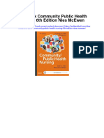 Instant Download Test Bank Community Public Health Nursing 6th Edition Nies Mcewen PDF Scribd
