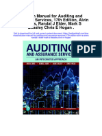 Solution Manual For Auditing and Assurance Services, 17th Edition, Alvin A Arens, Randal J Elder, Mark S Beasley Chris E Hogan