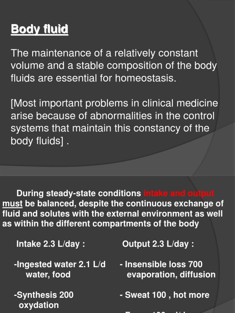 Body Fluids PDF