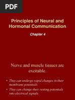 Principles of Neural and Hormonal Communication