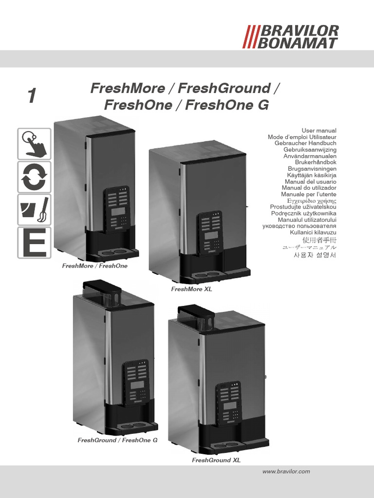 Freshmore / Freshground / Freshone / Freshone G | PDF