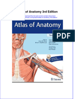 Instant Download Atlas of Anatomy 3rd Edition PDF FREE