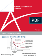 Chapter 5-Inventory Management - Inventory Control