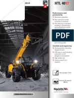 Haulotte HTL 4017 High Lift Telehandler