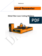 DM Fiber Laser Cutting Machine 1 KW