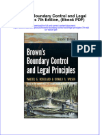Instant Download Browns Boundary Control and Legal Principles 7th Edition Ebook PDF PDF FREE