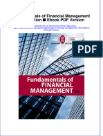 Instant Download Fundamentals of Financial Management 15th Edition Ebook PDF Version PDF FREE