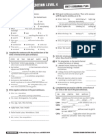 P4 - Grammar Worksheet - U4