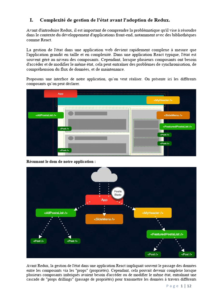 Introduction à Redux pour React | PDF | Ingénierie informatique ...