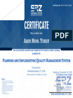 Certificate No. SRZ-OT-020!12!2022-Ardi Moh. Yusuf