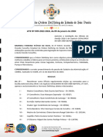 Ato Nº 599-2022-2024 - Autoriza A Instalação Dos Oficiais Da Gestão 2024-1 Do Capítulo CAVALEIROS DE SÃO JOÃO BATISTA, Nº 1147