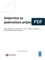 Smjernice Za Podnosioce Prijava 2024 JP Primarna Poljoprivredna Proizvodnja