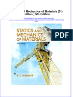 Instant Download Statics and Mechanics of Materials 5th Edition 5th Edition PDF FREE