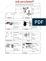 Comparative Worksheet