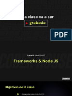 Clase 16 - Frameworks - NodeJS