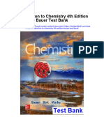 Instant Download Introduction To Chemistry 4th Edition Bauer Test Bank PDF Scribd