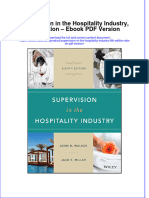 Instant Download Supervision in The Hospitality Industry 8th Edition Ebook PDF Version PDF FREE