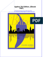 Instant Download College Algebra 7th Edition Ebook PDF PDF FREE
