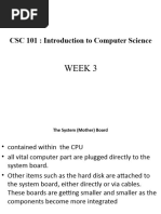 CSC 101 - 22 - 23 - Week3 BRAINIAC ?