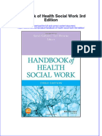 Instant Download Handbook of Health Social Work 3rd Edition PDF FREE